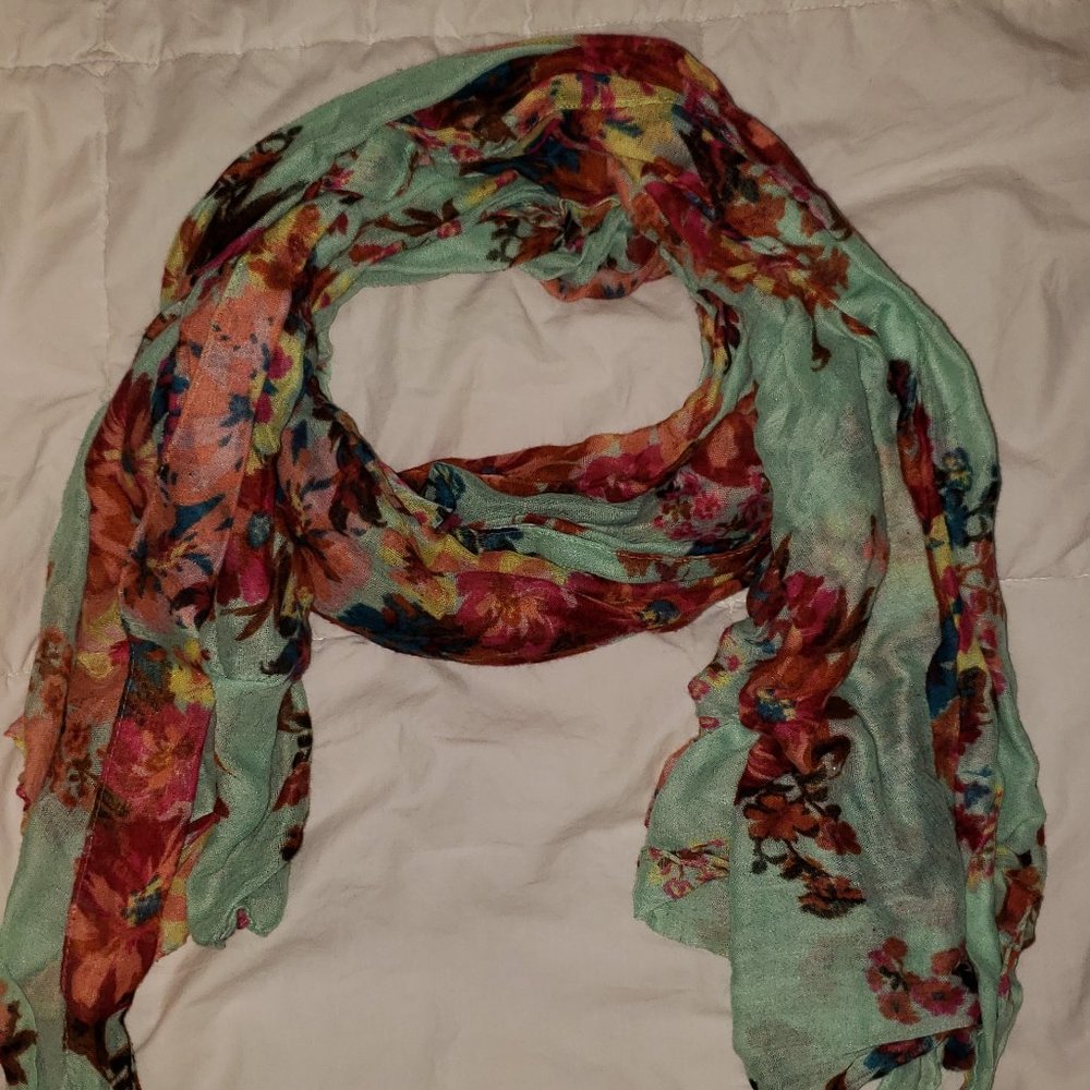 Floral Fashion Scarf